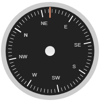 screen shot of compass